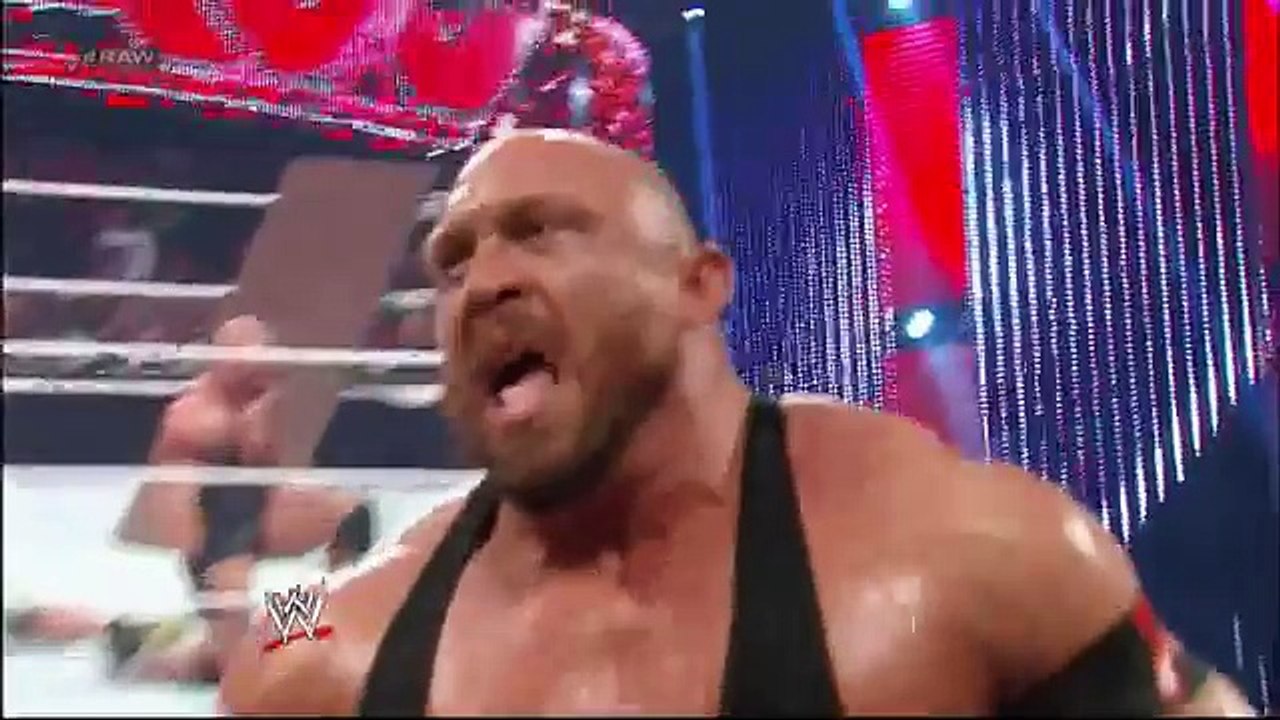 John Cena vs. Ryback - Tables Match- Raw, July