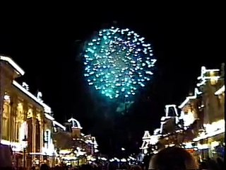 Remember The Magic 25th Anniversary Fire Works Disney World