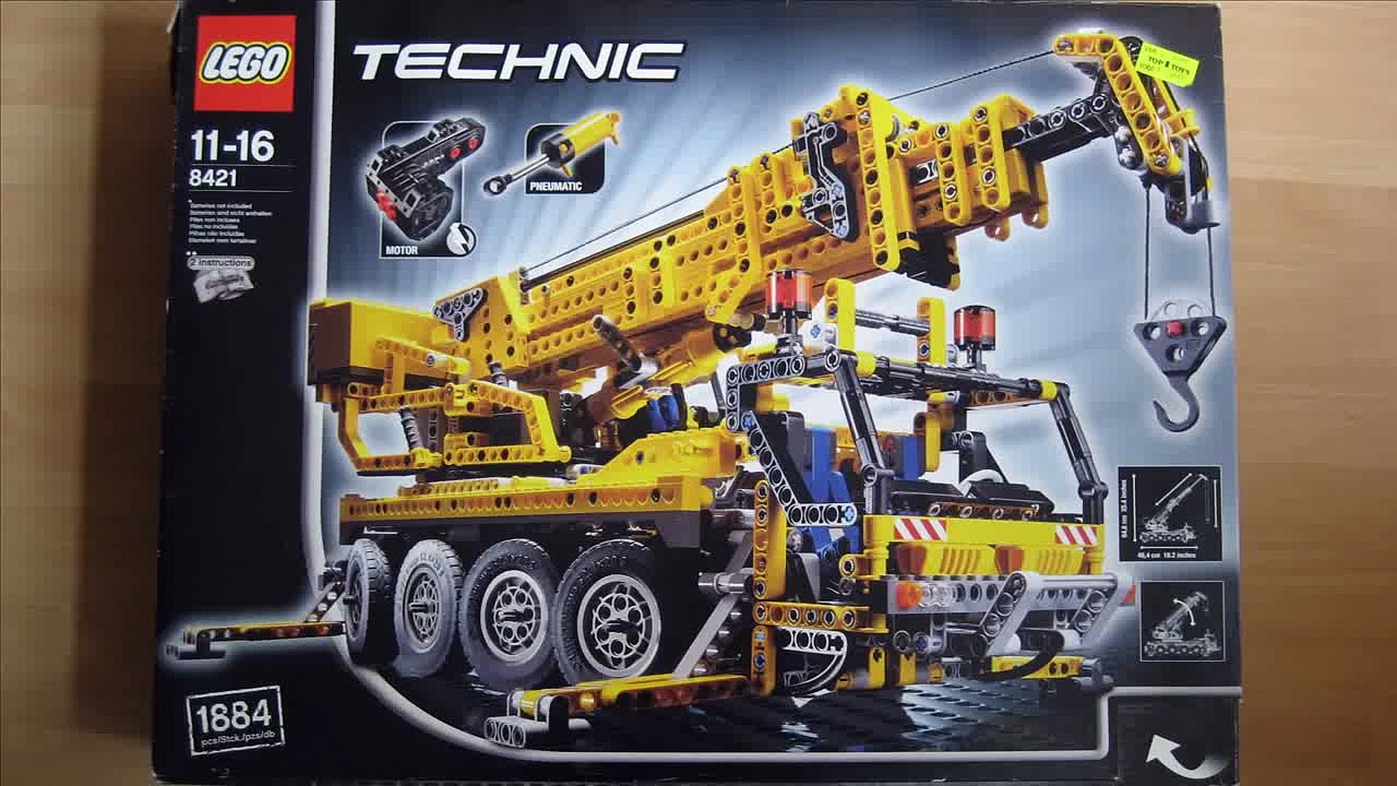 M4X's Creations - Building Lego Technic - 8421 Mobile Crane