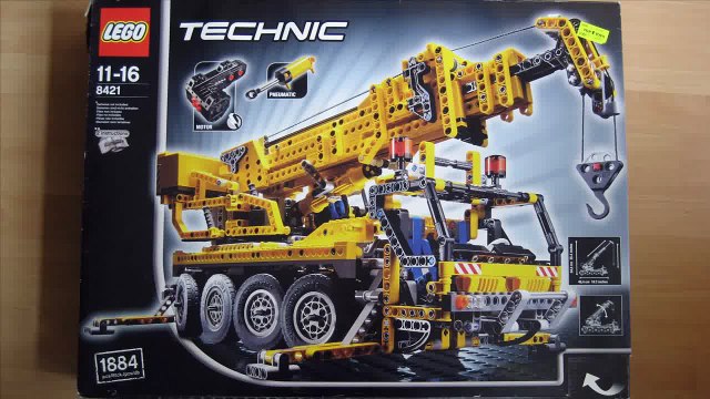 M4X's Creations - Building Lego Technic - 8421 Mobile Crane