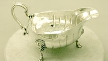 Irish Sterling Silver Sauceboat -- Antique George III - AC Silver (A2378)