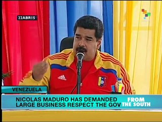 President Nicolas Maduro Steps Up Action Against Hoarders