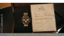 FIRENZE,    ROLEX DAYTONA 1976 EURO 7.000