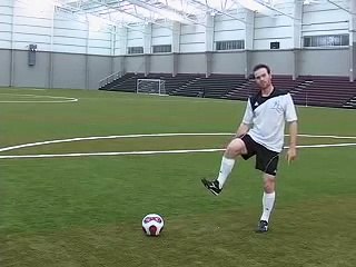 How To Stall With Left And Take Off With Right Soccer Football Trick