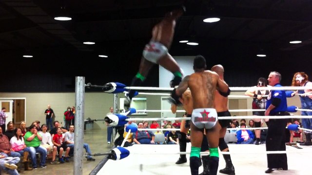 Vordell Walker & The Washington Bullets vs. The Legion - NWA Bayou Independent Wrestling