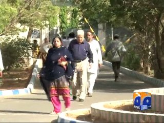 NA-246: Old man casting vote 23 April 2015