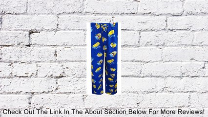 Despicable Me 2 Minion Blue Lounge Pants for men Review