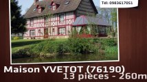 A vendre - YVETOT (76190) - 13 pièces - 260m²