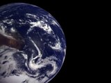 Rotating Earth from Space (Galileo spacecraft 1990) HD