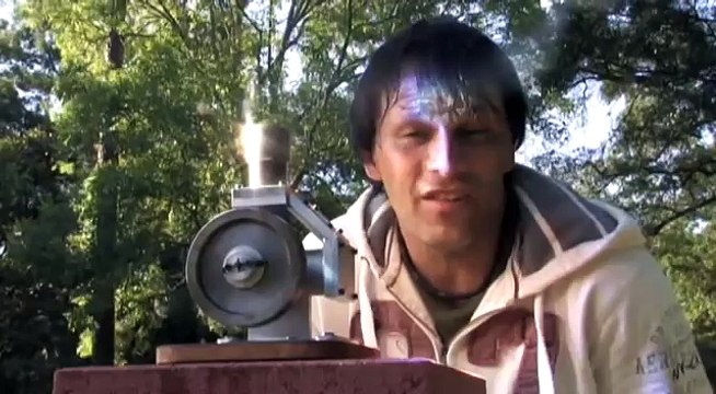Stirling Engine Solar Fresnel Lens Powered Alpha Hot Air Motor Andy Ross GreenPowerScience
