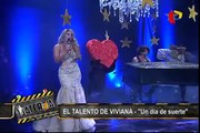 Día de suerte: Viviana Rivasplata deslumbra con romántica canción (1/3)