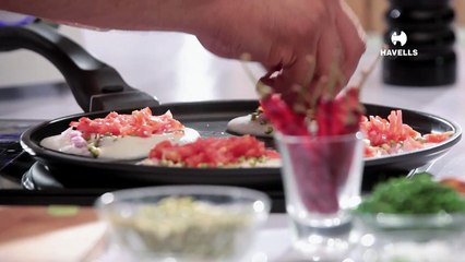 Spring Onion Dosa Sandwich with Havells Mixer Grinder