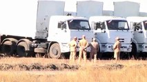 На границе России и Украины стоят десятки грузовиков второй колонны с гуманитарной помощью (новости)
