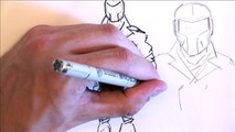 Illustration & Drawing Tips : How to Ink Comics