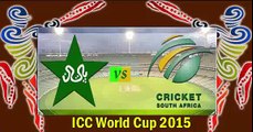 WATCH Pakistan Vs South Africa Cricket Match Highlights ICC World Cup 2015 07-03-2015