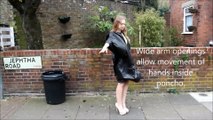 Poop & Pee bag for women! Poncho made to allow women to go to toilets when not available...
