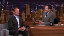Arnold Schwarzenegger Takes Jimmy to Cigar School