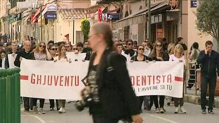Manifestation nationaliste à Corte : des militants entament une grève de la faim
