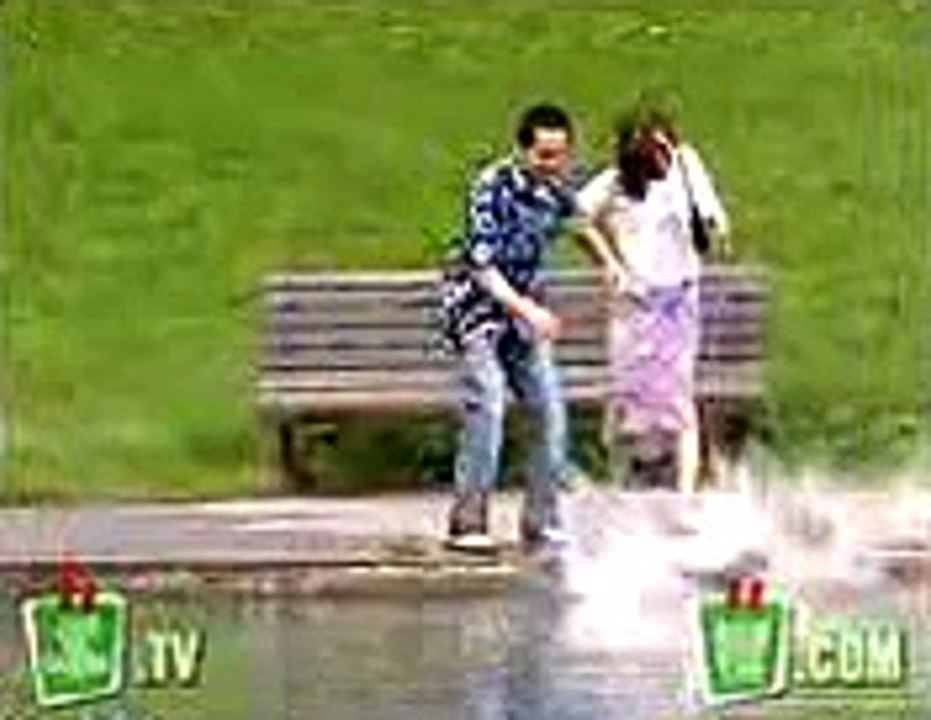 Girl overboard