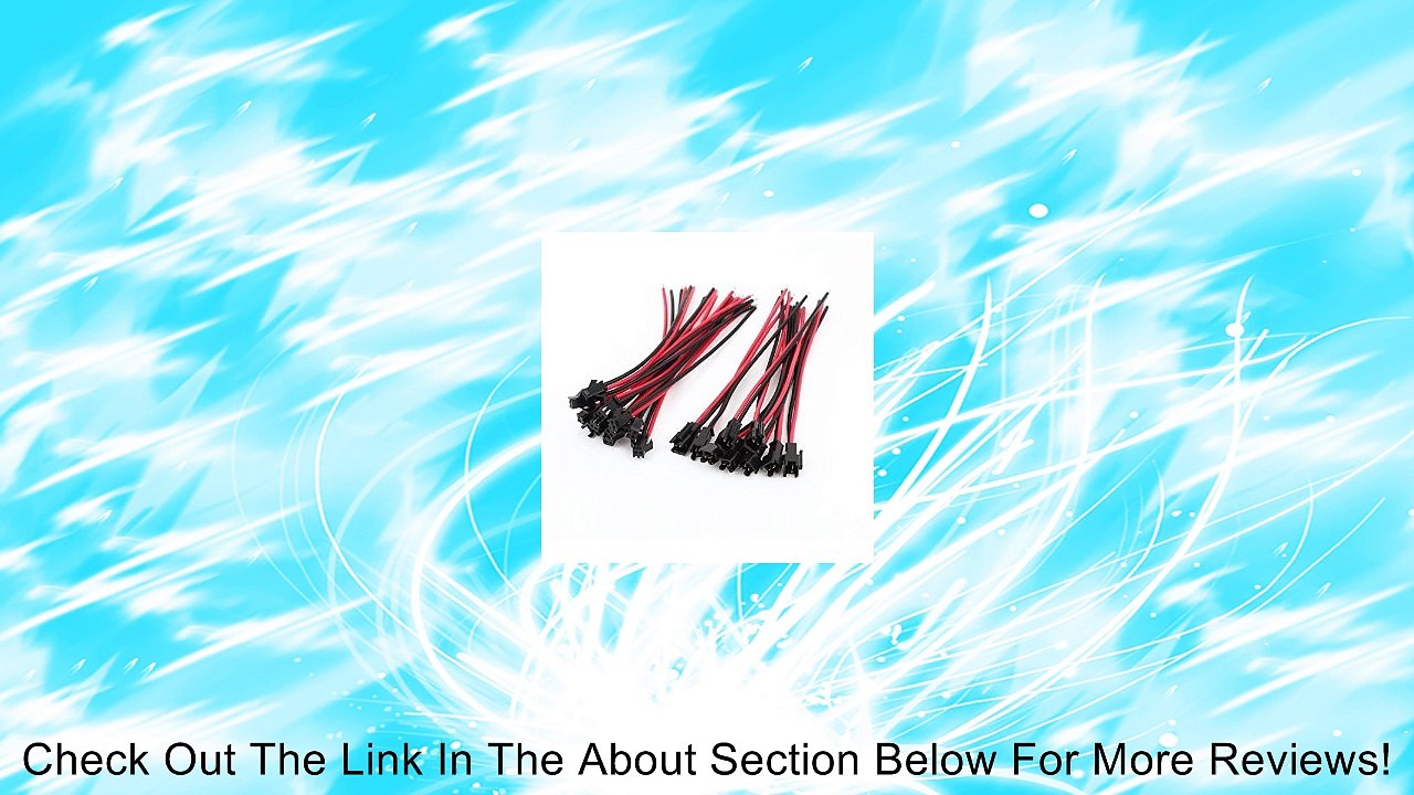 10 Pairs Black Red 15cm Long 2-Pin EL Wires Pigtail Connector Review