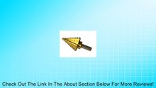 10 Step HSS Titanium Drill Bit 1/4" to 1-3/8" Review