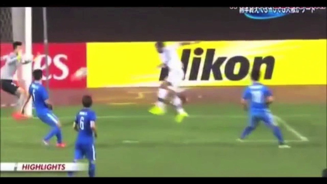 ACL ガンバ大阪vs広州富力 試合ハイライト ガンバ大阪ゴールラッシュ