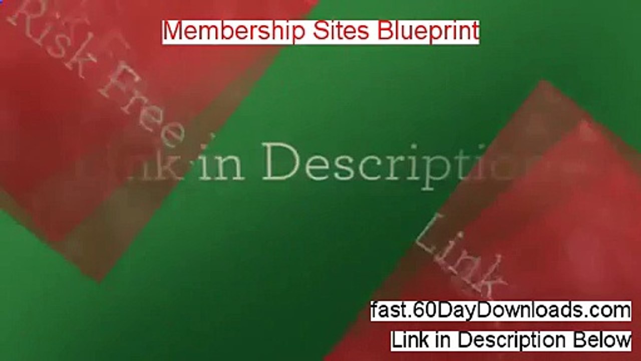 Membership Sites Blueprint Warrior Forum - Membership Sites Blueprint Review