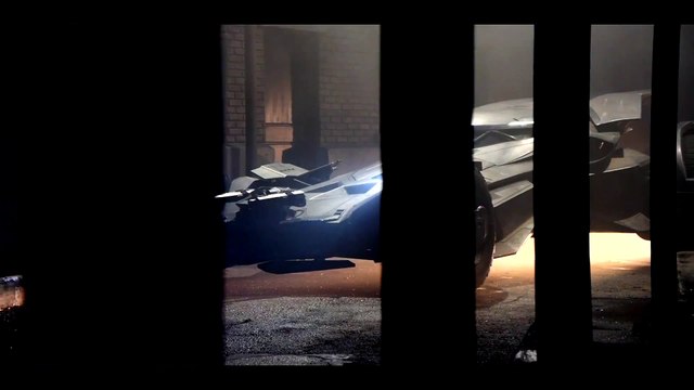 La nouvelle batmobile du film Batman vs Superman