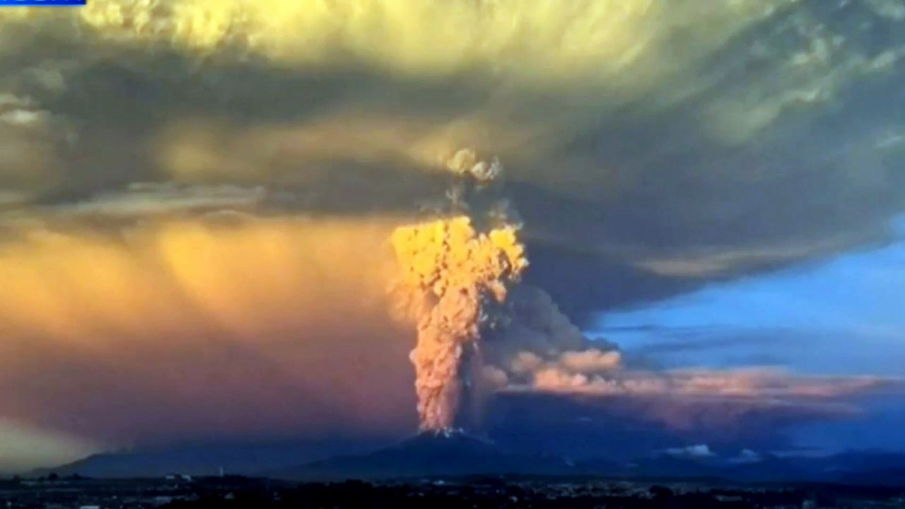Le réveil du volcan chilien Calbuco