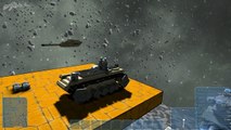 Space Engineers - Main Battle Tank M1A1/M60 Mechanical Tracks, Dakka dakka dakka!