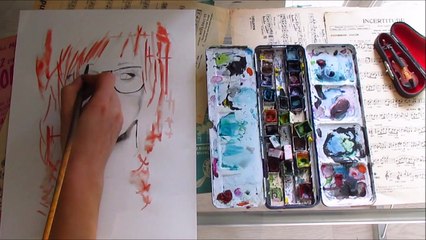 Speed drawing Lindsey Stirling