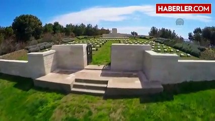 Aa Anzak Koyu ve Tören Alanını Havadan Görüntüledi (1)