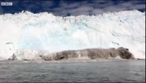 Huge Iceberg 'tsunami' off Greenland!!