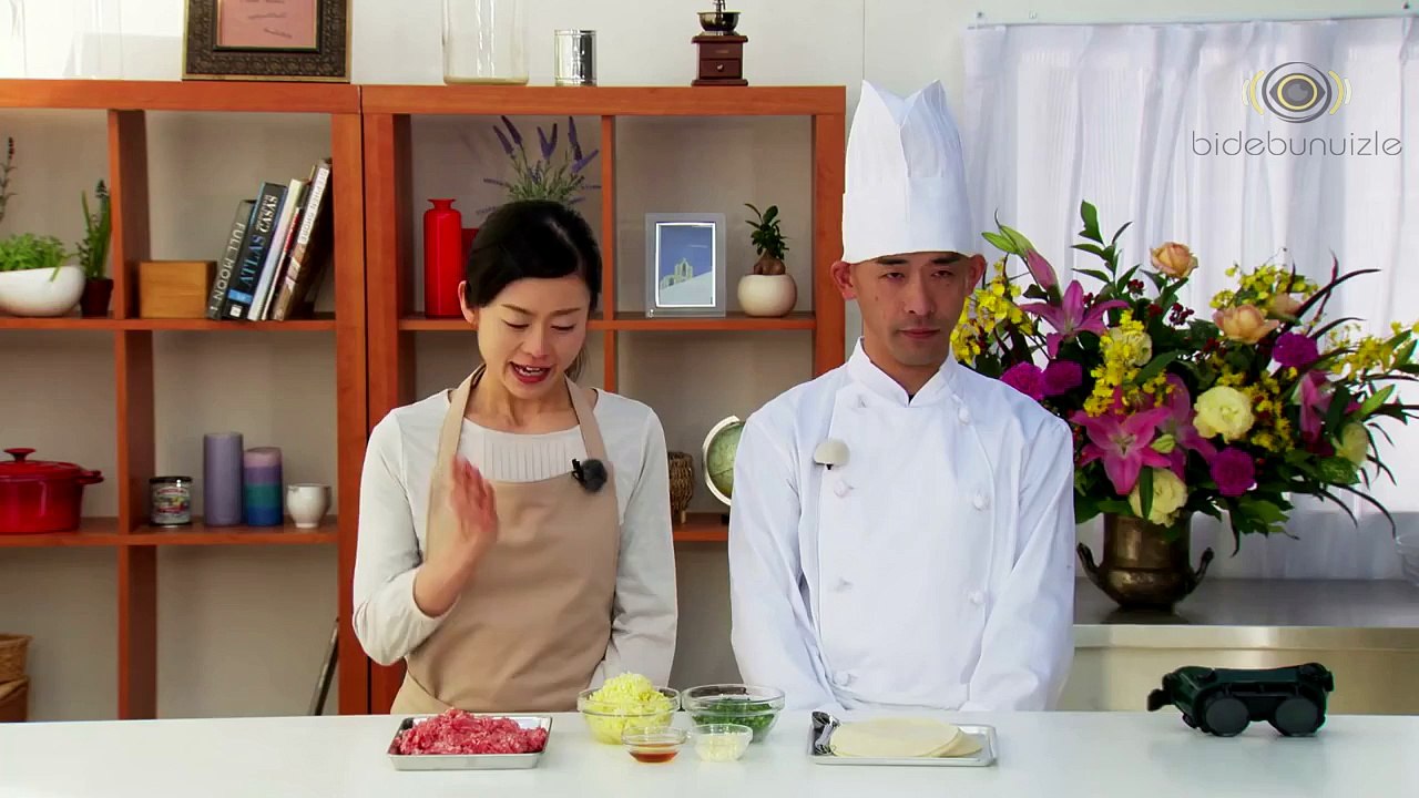 3 saniyede Çin mantısı pişirmek