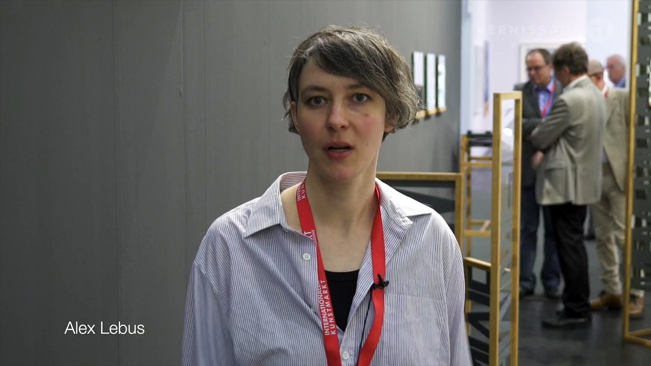 Alex Lebus at Galerie Eigen + Art at Art Cologne 2015