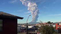 Chili : impressionnante éruption du volcan Calbuco