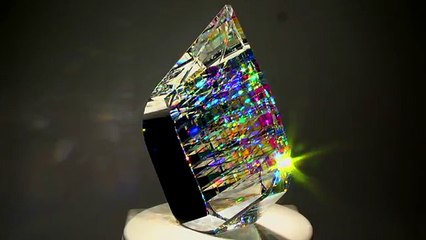 Jack Storms' Large Tierdrop Glass sculpture