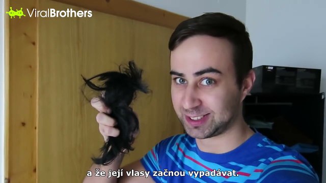 Boyfriends REVENGE - Crazy Bath Hair Loss Prank on Girlfriend