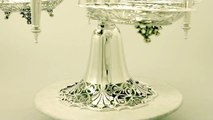 Sterling Silver Epergne _ Centrepiece - Antique Edwardian - AC Silver (W5564)