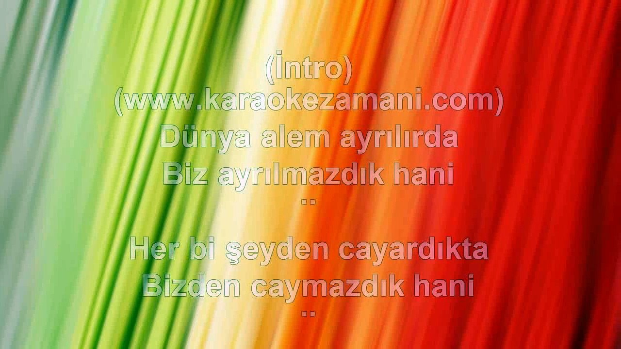 Doğan Karatepe - Gülüm Gülüm - 2011 TÜRKÇE KARAOKE