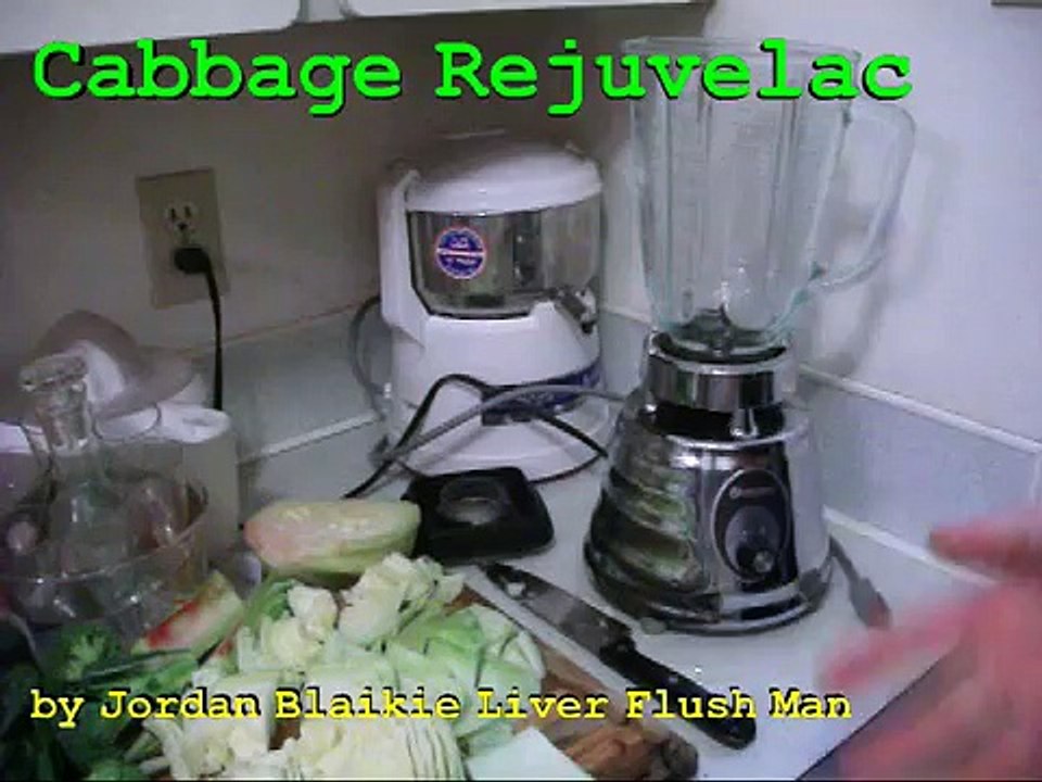 CIRRHOIS CURE - Geen Cabbage Rejuvelac Drink & Enema Cirrhosis Of The Liver Cure Treatment Recipe