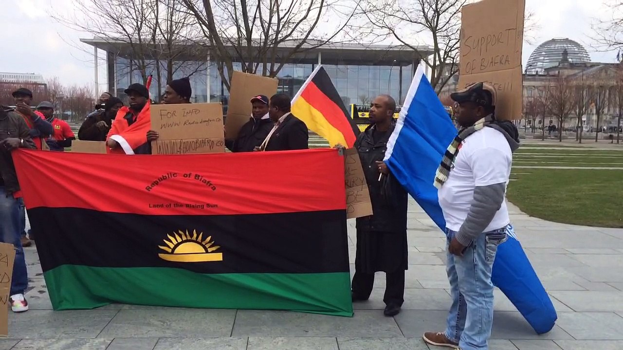 Biafrans in Berlin Germany