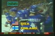 US wins Olympic Ice Hockey Gold Medal 1980