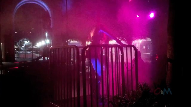 The Purge: Anarchy Go Go Dancers at Halloween Horror Nights 2014, Universal Studios Hollywood