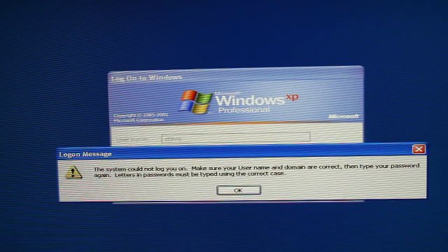 how to get into windows XP computers without the password