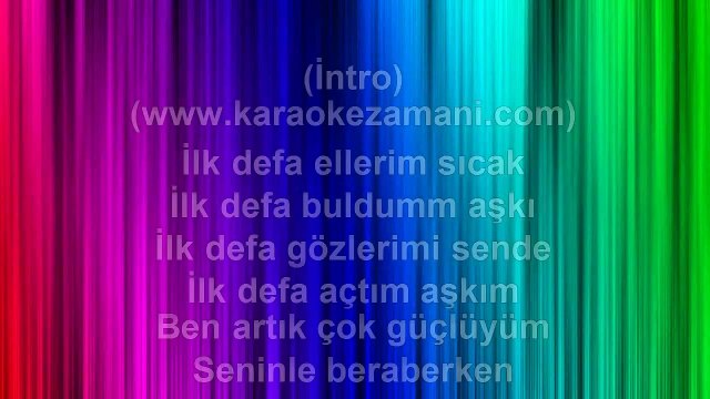 Doğuş - Benim Meskenim - 2012 TÜRKÇE KARAOKE