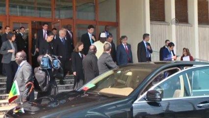 Senegal Devlet Başkanı Sall, "Barış Zirvesi" İçin İstanbul'a Geldi