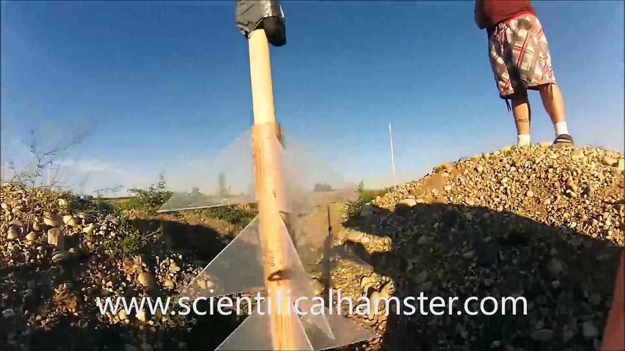 7 Stage Rocket With Onboard Camera