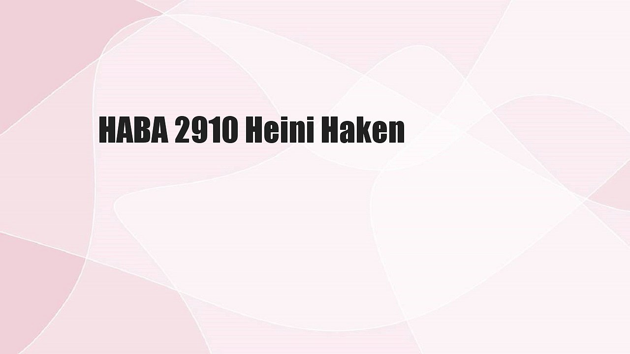 HABA 2910 Heini Haken