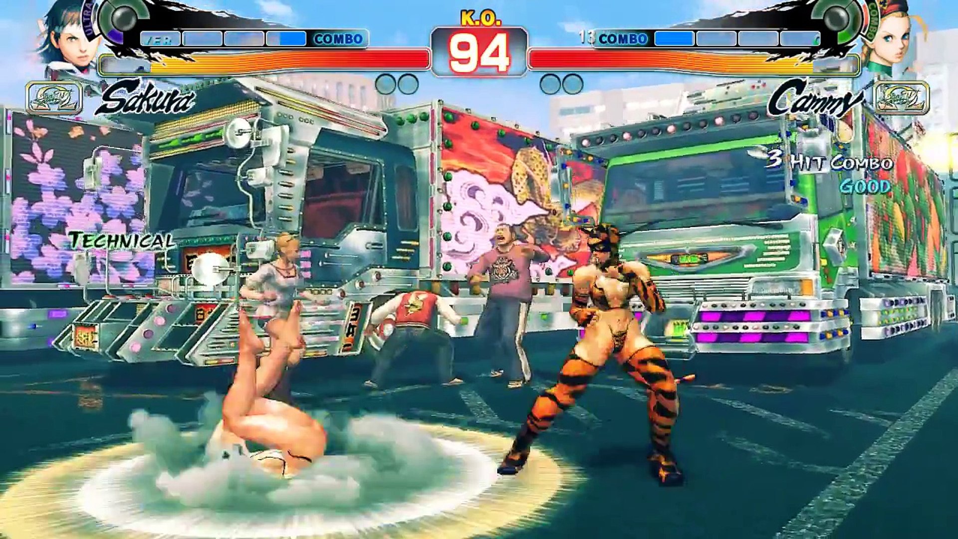 Street Fighter IV - Cammy's Ultra Combo HD 